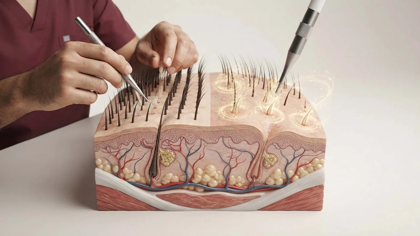 How BIO FUE Hair transplant works?
