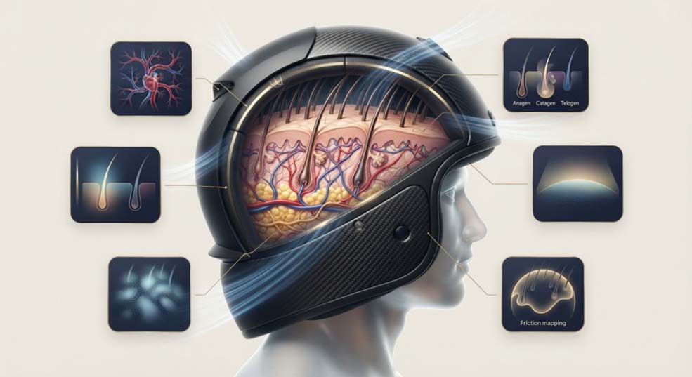 Can Wearing a Helmet Cause Hair Loss?